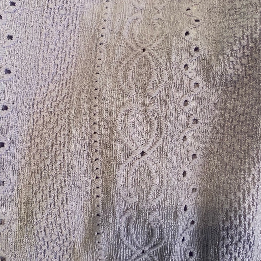 Light lavender blouse